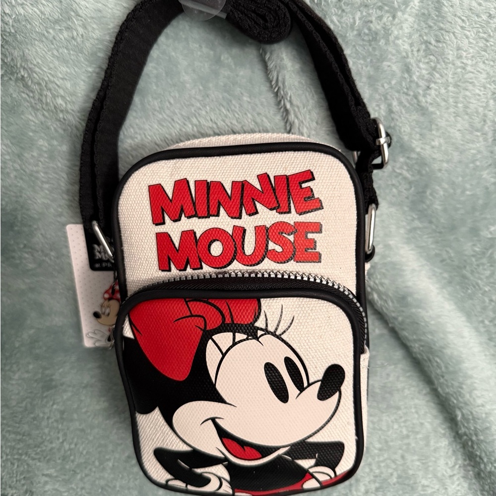 Disney's Minnie Mouse Crossbody Phone Holder NWT